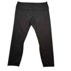 Lululemon Black Wunder Under High-Rise Tight Full-On Luxtreme Womens Size 18